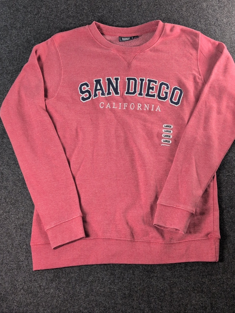 San Diego California Sweatshirt - Dusty Rose